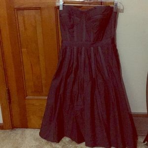 Club Monaco strapless party dress
